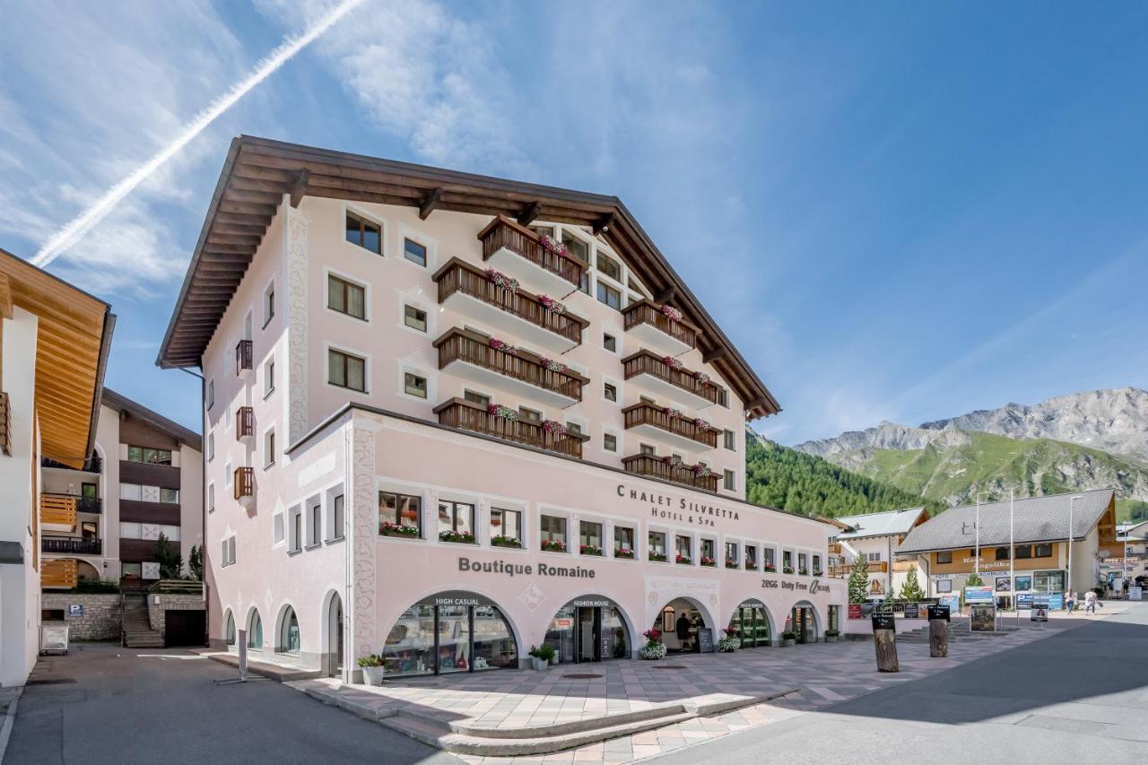 Chalet Silvretta Hotel&Spa Samnaun Esterno foto
