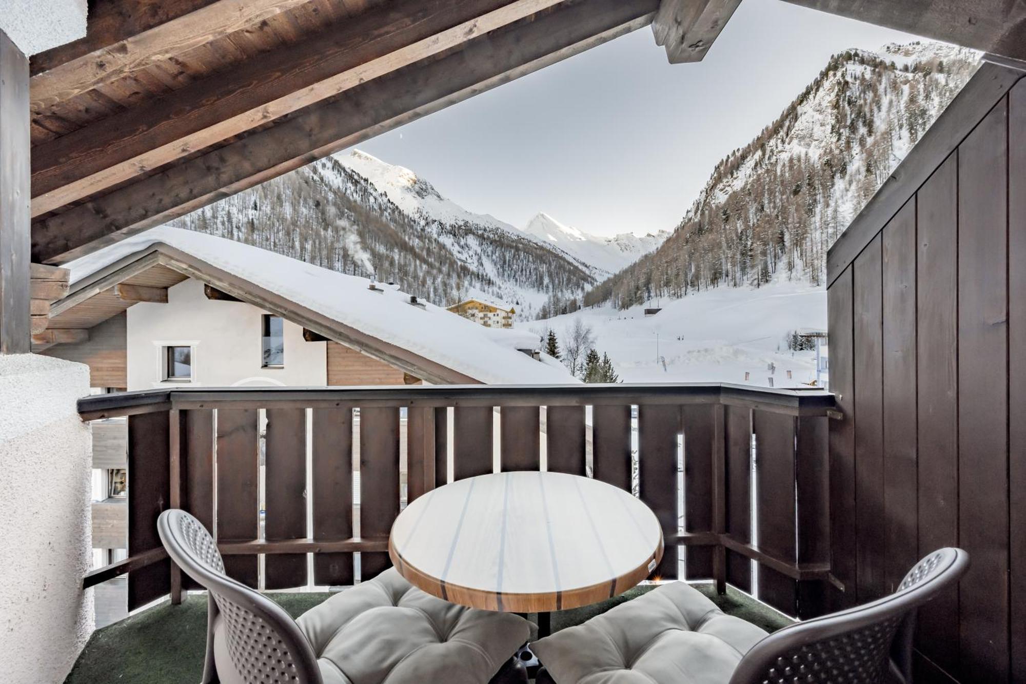 Chalet Silvretta Hotel&Spa Samnaun Esterno foto