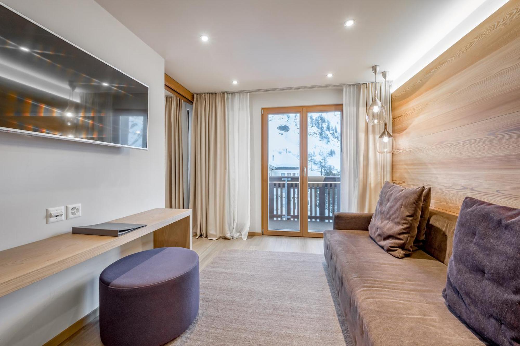 Chalet Silvretta Hotel&Spa Samnaun Esterno foto