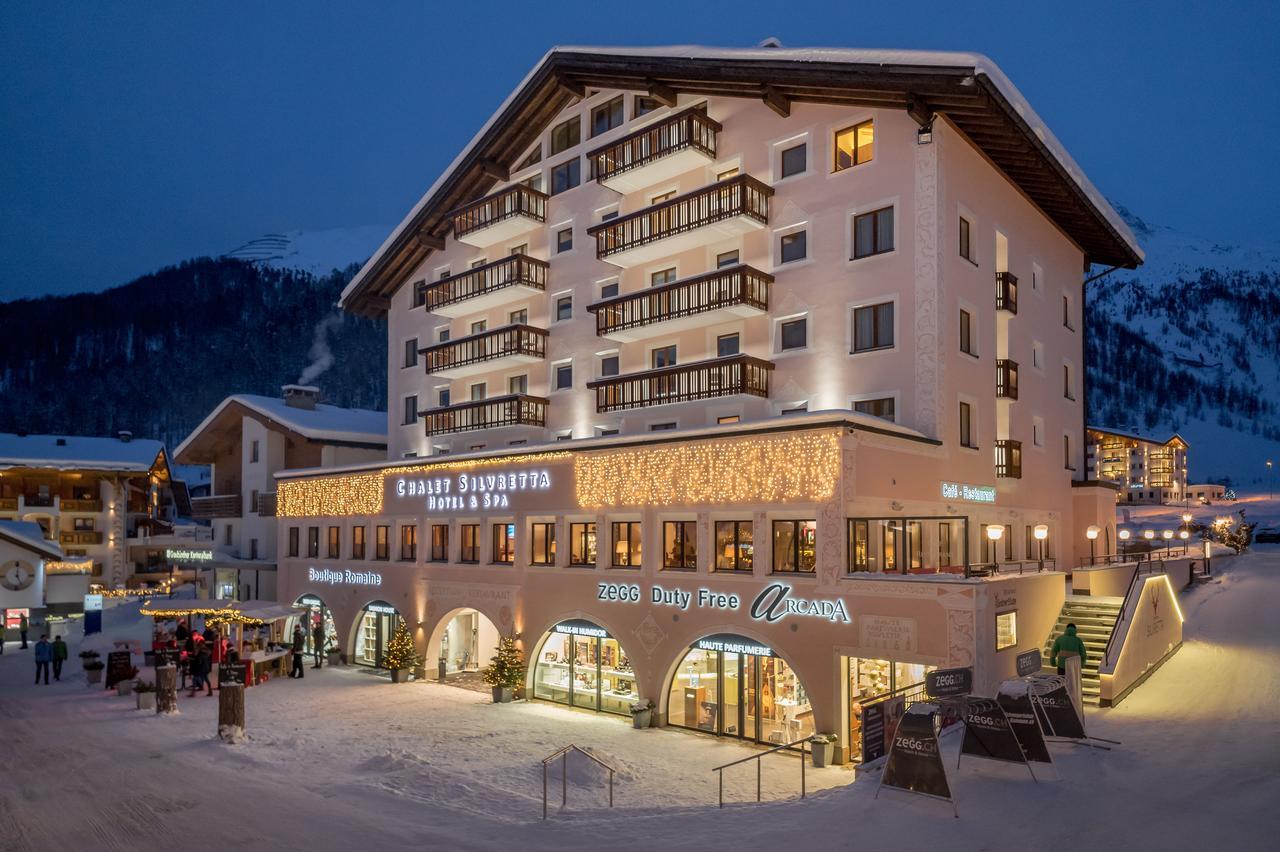 Chalet Silvretta Hotel&Spa Samnaun Esterno foto