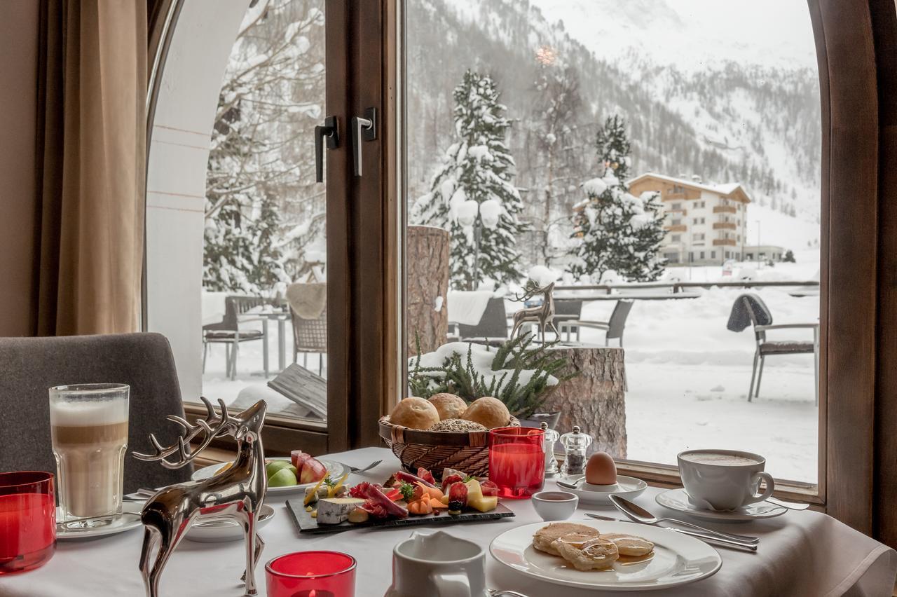 Chalet Silvretta Hotel&Spa Samnaun Esterno foto